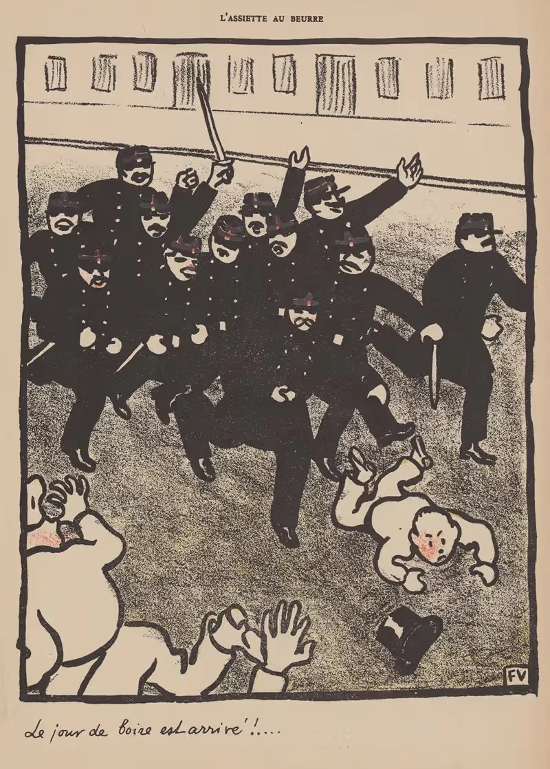 День питья пришел! by Феликс Валлотон, 1902 — digital art print download