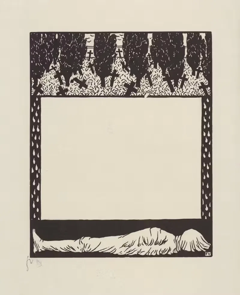 Письмо о приглашении by Феликс Валлотон, 1897 — digital art print download