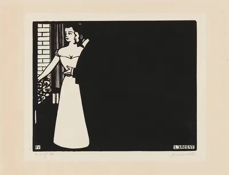 Money (L'Argent) by Félix Vallotton, 1898 — digital art print download