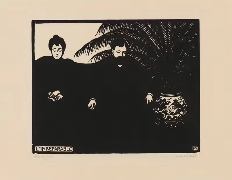 Невосполнимое (L'Irreparable) by Феликс Валлотон, 1898 — digital art print download
