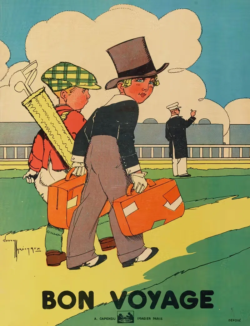 Хорошего путешествия, Пл.01 by Гастон Марошо, 1935 — digital art print download