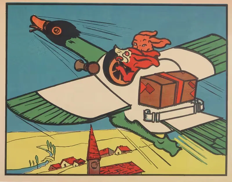 Чемпионы на четырех лапах, Пл. 03 by Гастон Марошо, 1935 — digital art print download