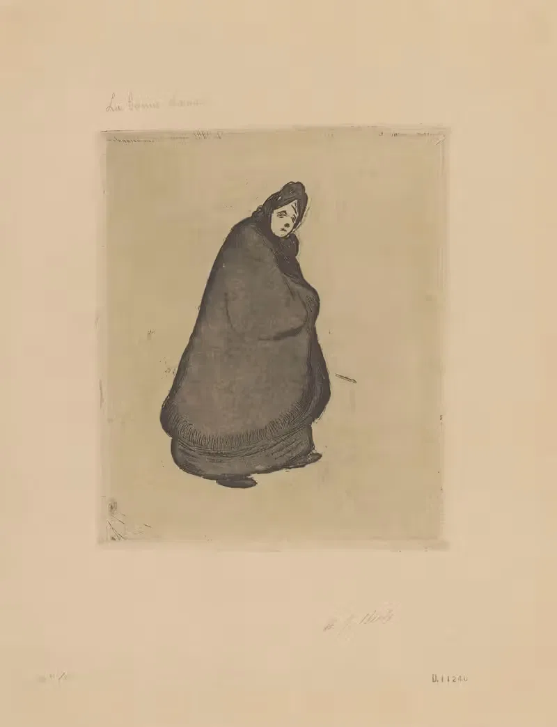 Хорошая дама by Анри-Габриэль Ибель, 1895 — digital art print download