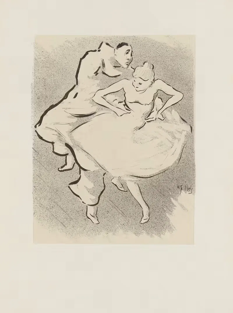Роза и Пьеро by Анри-Габриэль Ибель, 1895-1900 — digital art print download
