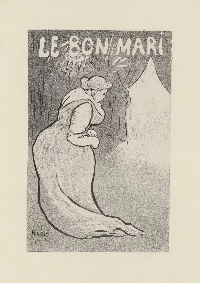 Хороший муж by Анри-Габриэль Ибель, 1895 — digital art print download