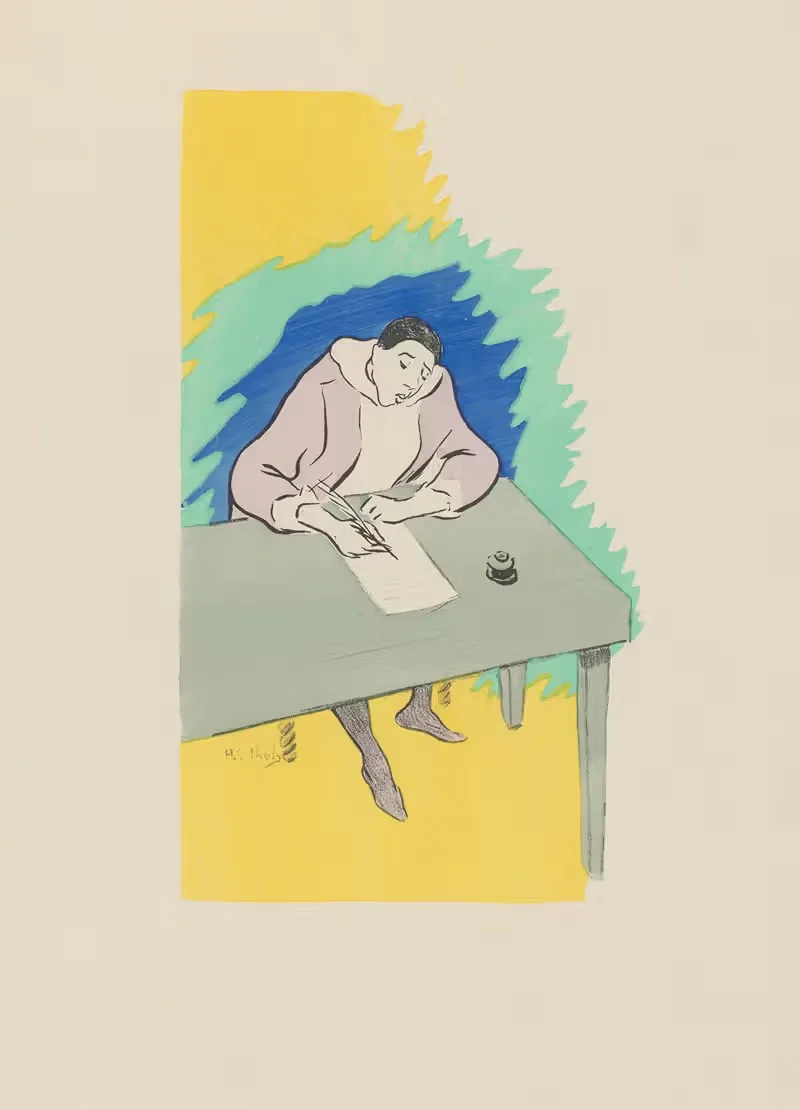 Письмо – обманутого мужа by Анри-Габриэль Ибель, 1895 — digital art print download