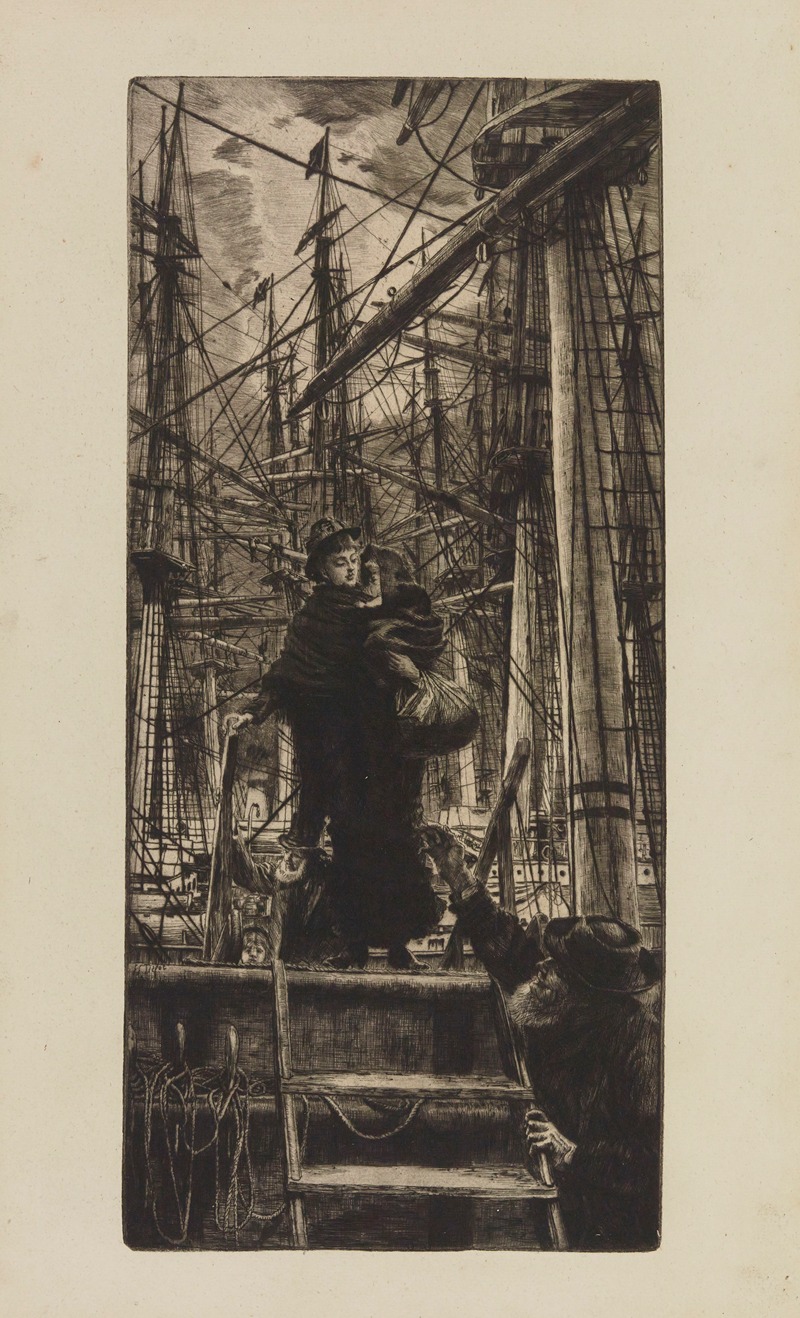 Эмигранты by Джеймс Тиссо, 1880 — digital art print download