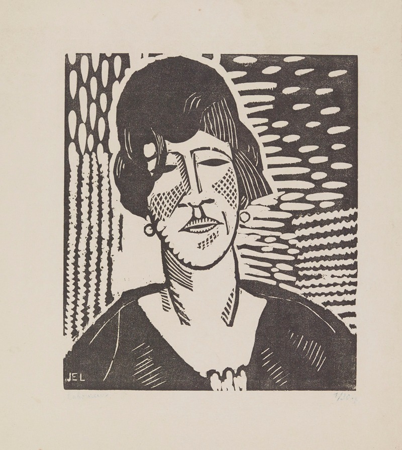 Figure by Jean-Émile Laboureur, 1923 — digital art print download