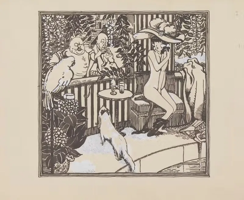 Сюзанна и старцы by Жан-Эмиль Лабурёр, 1906 — digital art print download