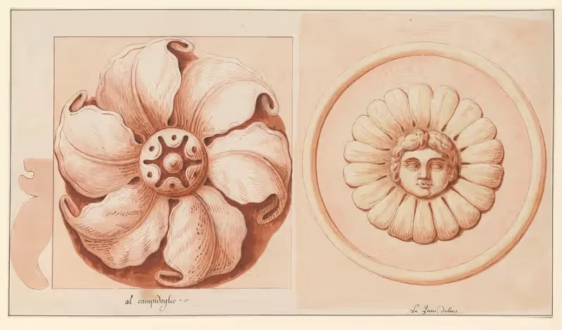 На Капитолии by Жан Жак Лекё, 1777-1825 — digital art print download