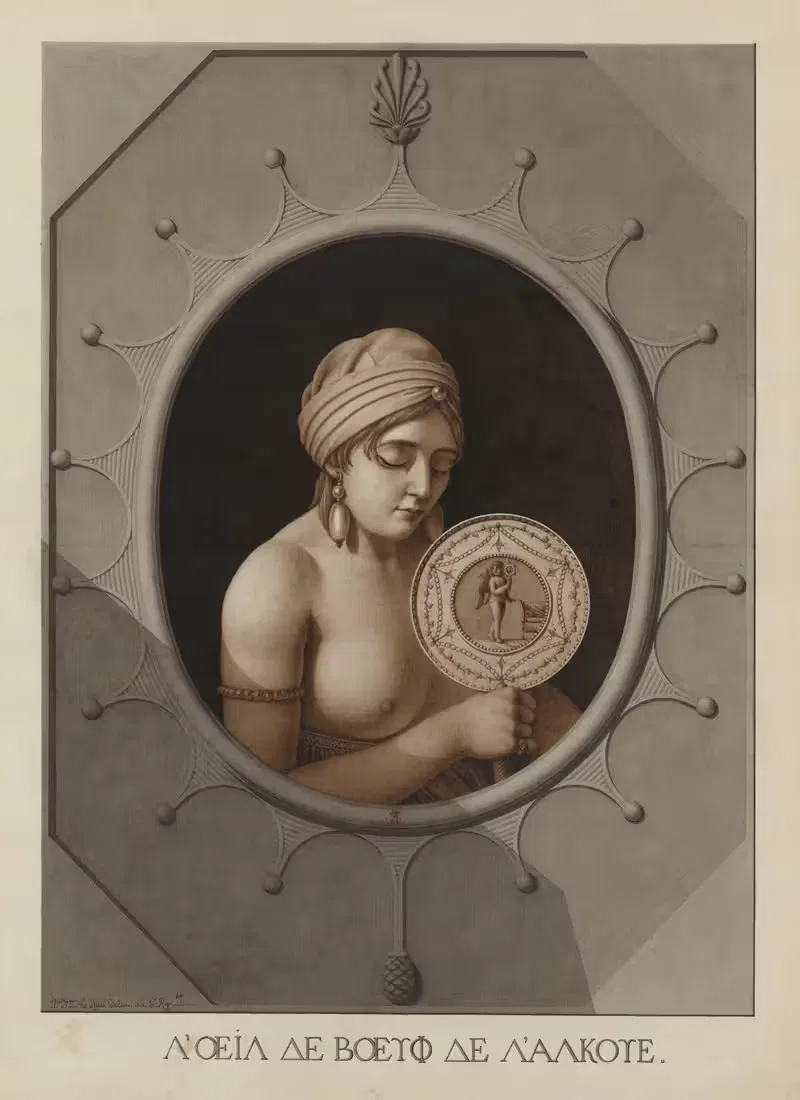 Глаз быка в алькове by Жан Жак Лекё, 1797-1798 — digital art print download