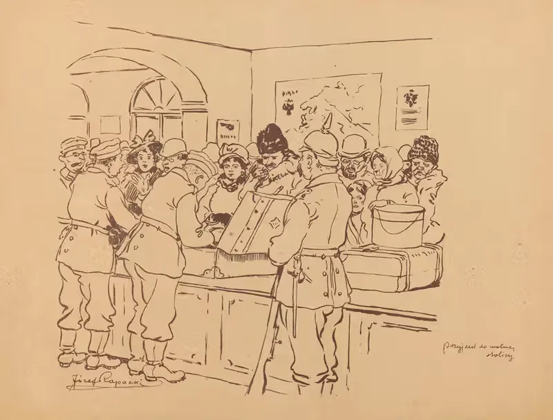 Arriving at the Free Capital — Józef Rapacki