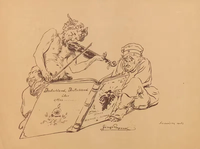 Знакомая мелодия by Юзеф Рапацкий, 1915-1918 — digital art print download