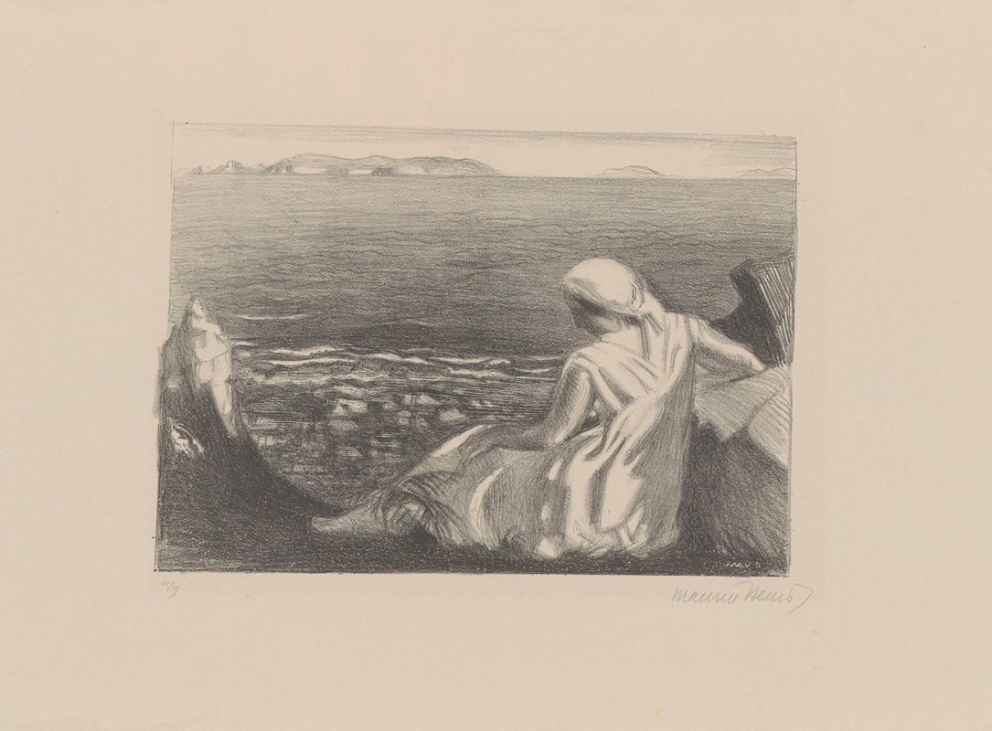 Одиночество by Морис Дени, 1926 — digital art print download