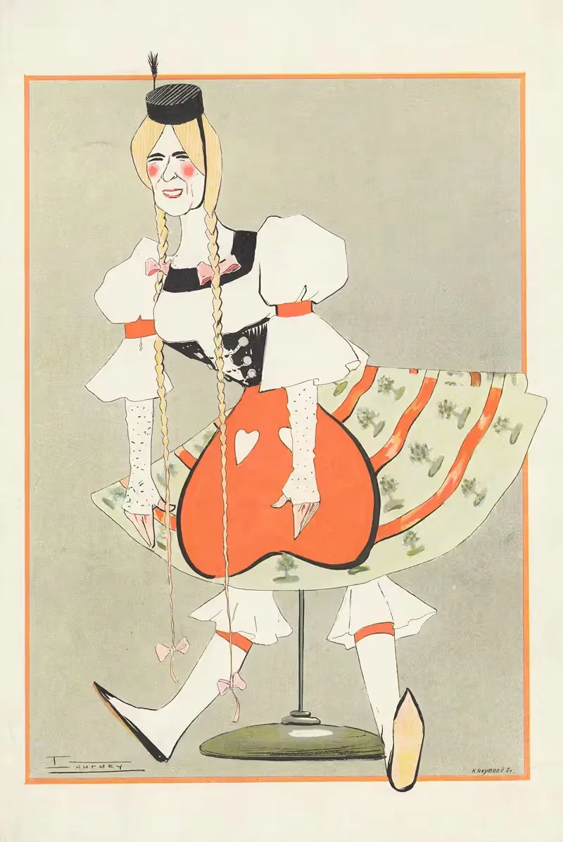 Louise Balthy au Moulin Rouge — Maurice Lourdey