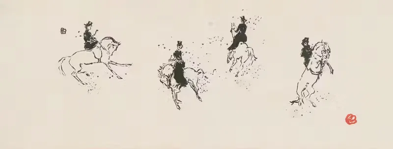 В цирке… Высшая школа by Пьер Боннар, 1893 — digital art print download