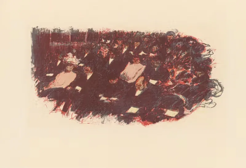 В театре by Пьер Боннар, 1899 — digital art print download