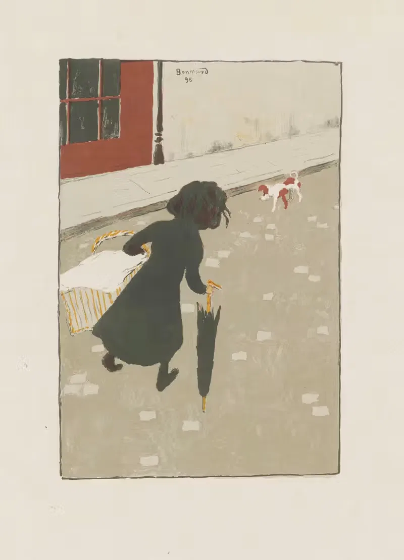 Маленькая прачка by Пьер Боннар, 1896 — digital art print download