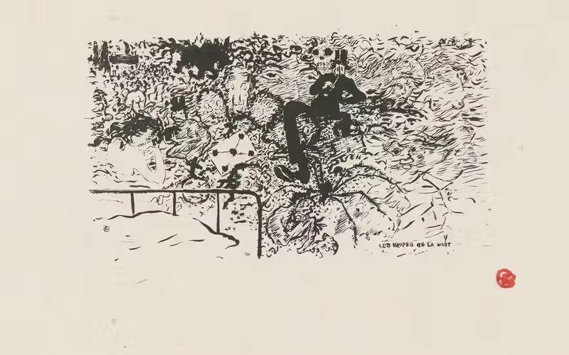 Часы ночи by Пьер Боннар, 1893 — digital art print download