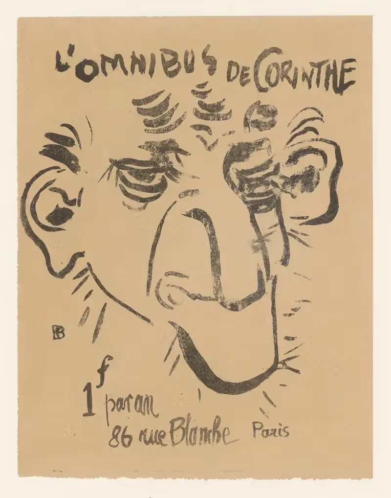 L'omnibus de Corinthe by Pierre Bonnard, 1897 — digital art print download