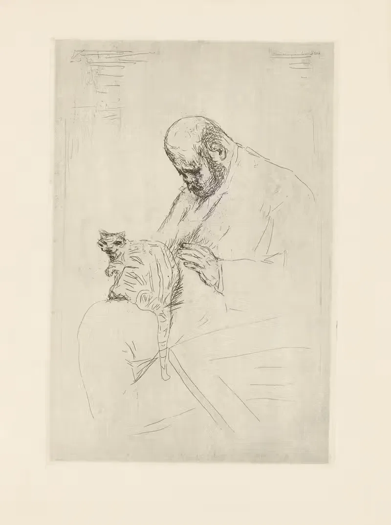 Портрет Амбруаза Воллара by Пьер Боннар, 1924 — digital art print download