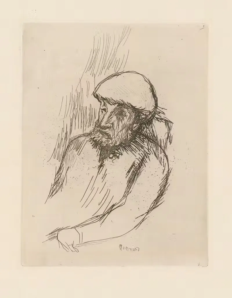 Портрет Ренуара by Пьер Боннар, 1916 — digital art print download