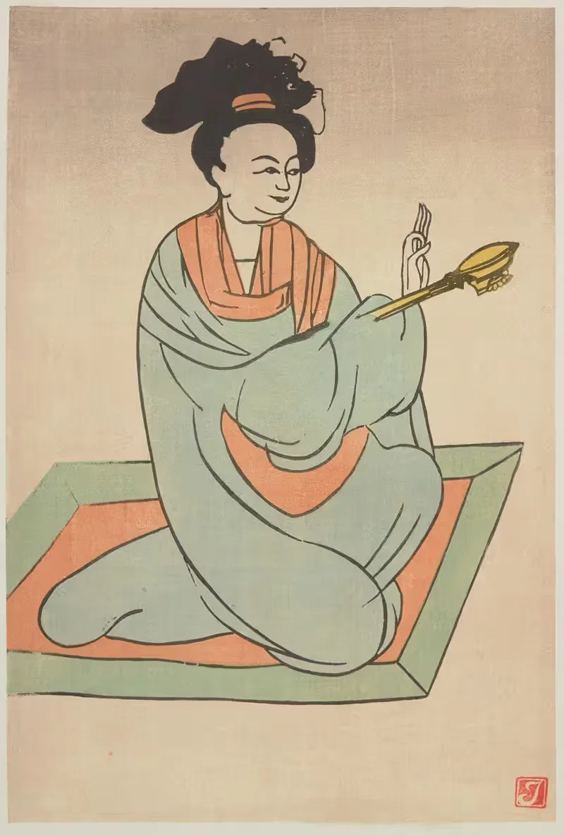 Китайский персонаж by Проспер-Альфонс Исак, 1908-1912 — digital art print download