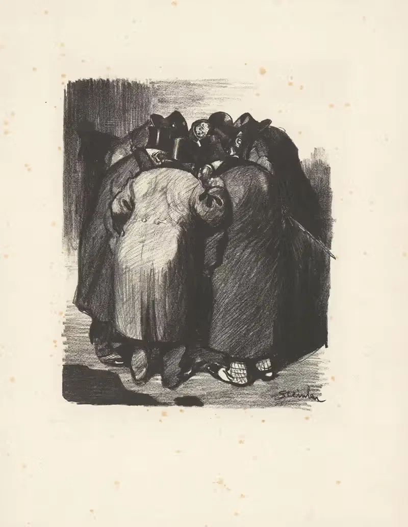 Ассоциация злодеев by Теофиль Александр Стенлен, 1897 — digital art print download