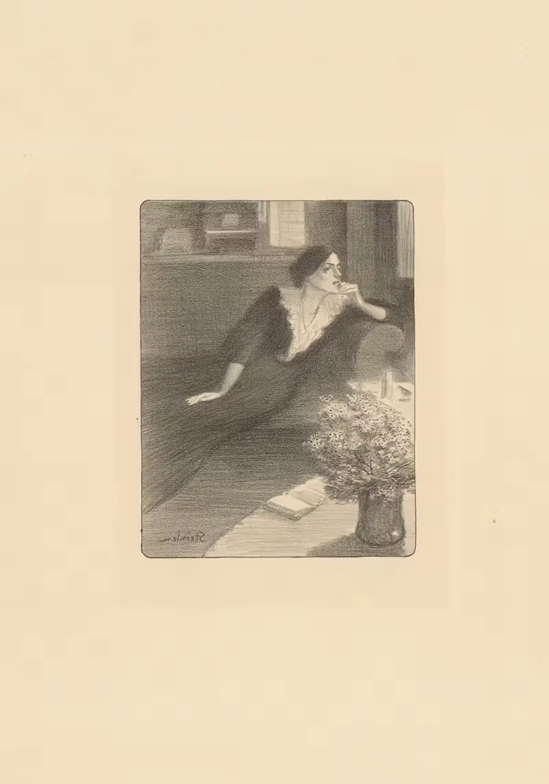 Закатная песня by Теофиль Александр Стенлен, 1897 — digital art print download