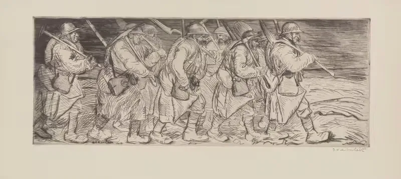 Des territoriaux by Théophile Alexandre Steinlen, 1917 — digital art print download