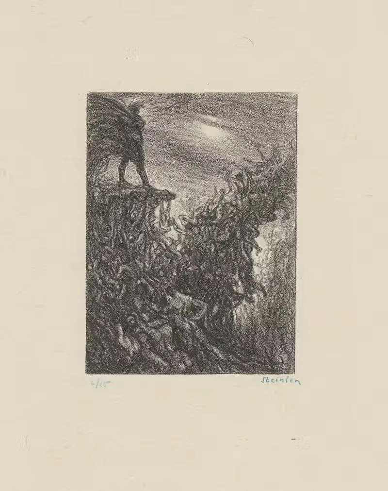 Empereur au pavois — Théophile Alexandre Steinlen