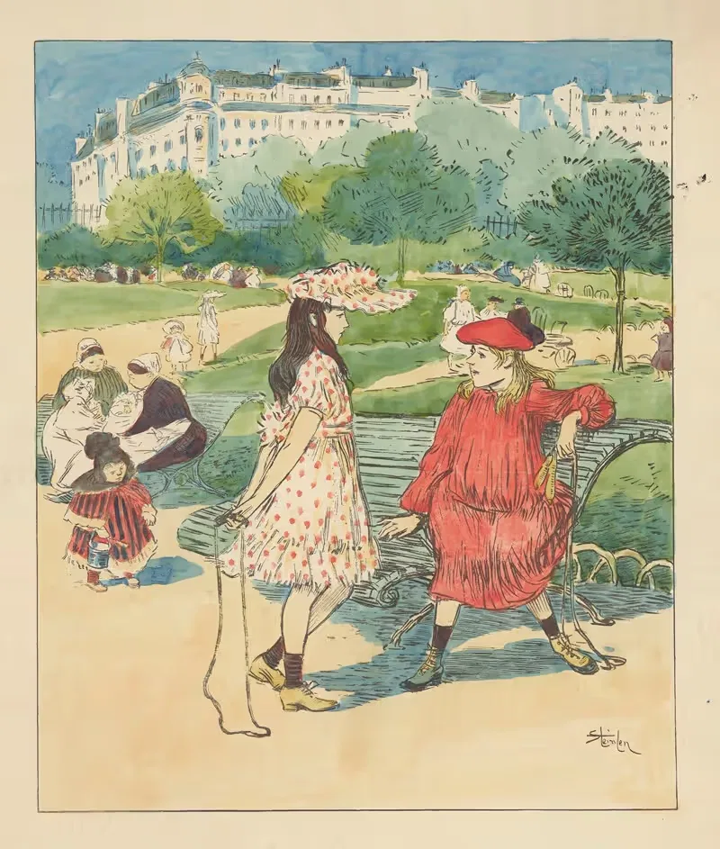 Детище by Теофиль Александр Стенлен, 1891 — digital art print download
