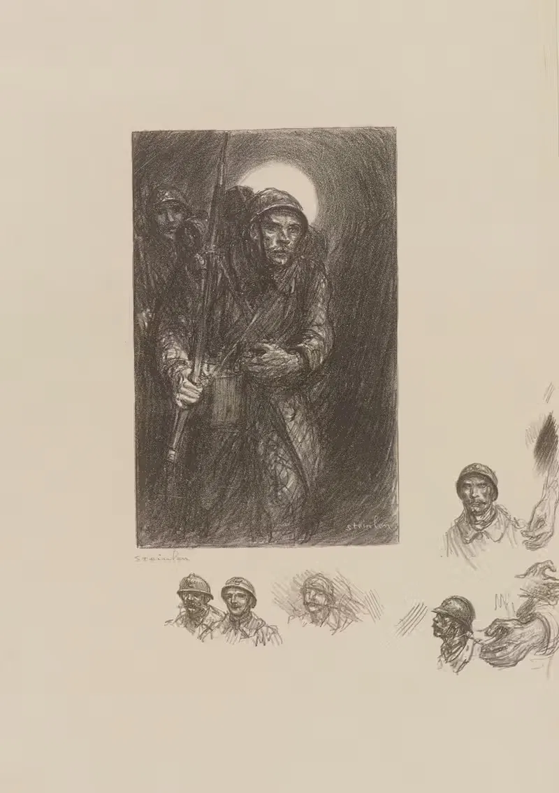 Война by Теофиль Александр Стенлен, 1918 — digital art print download