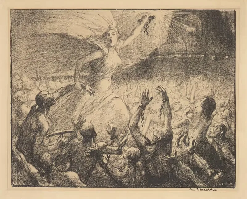 Освободительница by Теофиль Александр Стенлен, 1903 — digital art print download