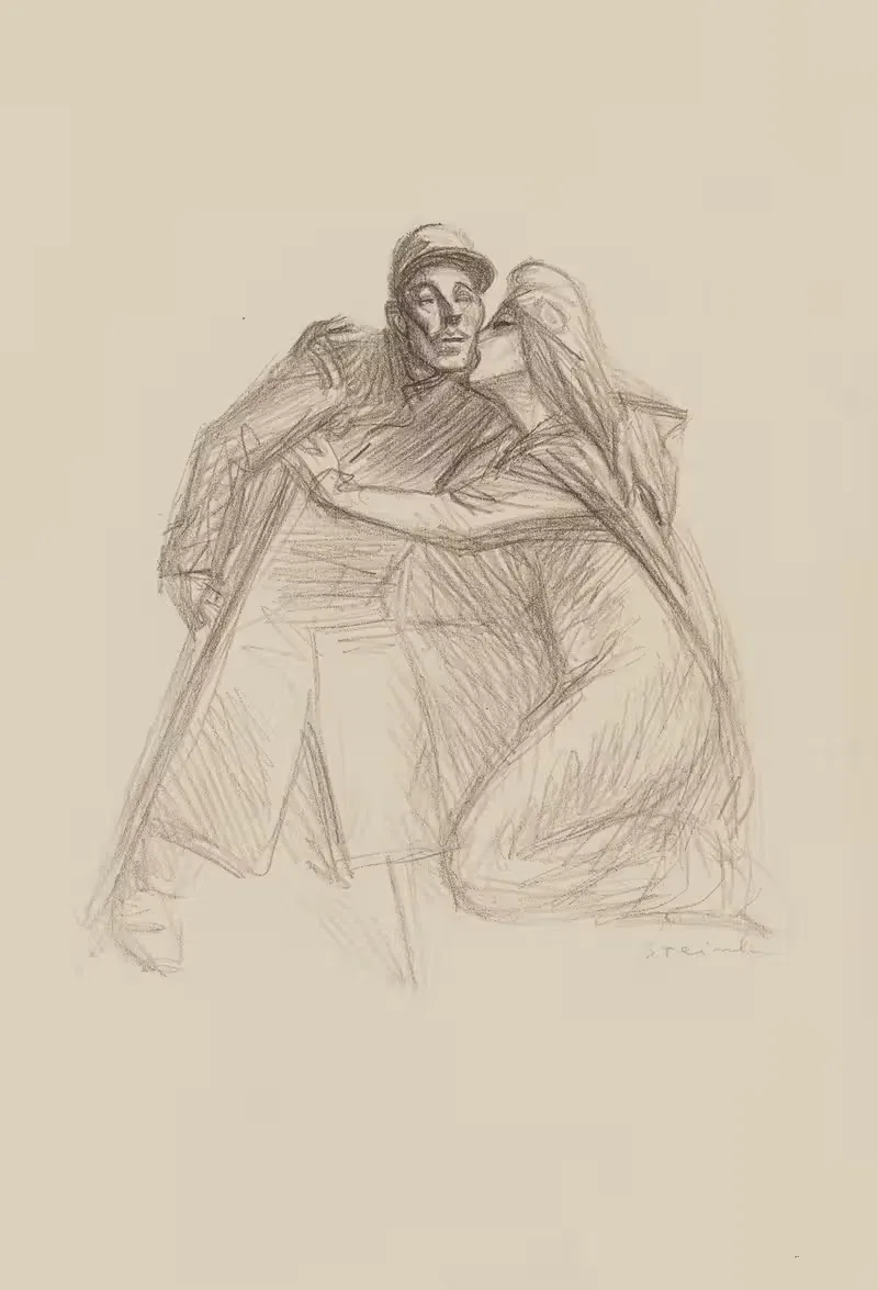 Помощь инвалидам войны by Теофиль Александр Стенлен, 1914-1915 — digital art print download
