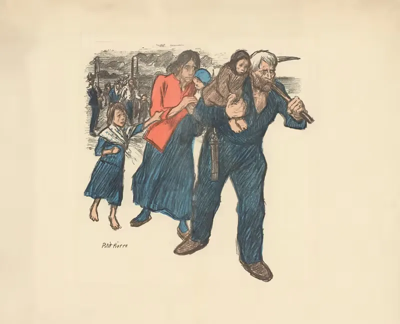 Покушение в Па-де-Кале by Теофиль Александр Стенлен, 1893 — digital art print download