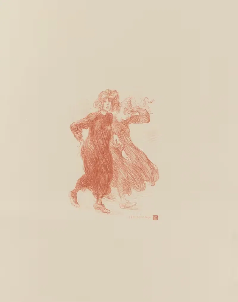 Удар ветра by Теофиль Александр Стенлен, 1905 — digital art print download