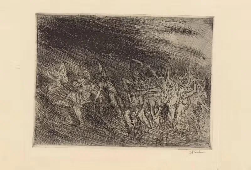 Альпийская легенда by Теофиль Александр Стенлен, 1902 — digital art print download