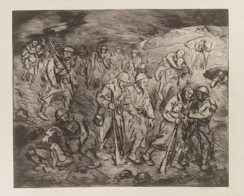 Убежавшие из ада, № 1 by Теофиль Александр Стенлен, 1917 — digital art print download