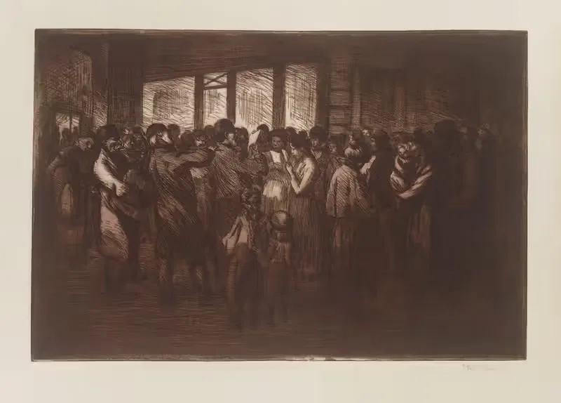Великие уличные певцы by Теофиль Александр Стенлен, 1902 — digital art print download