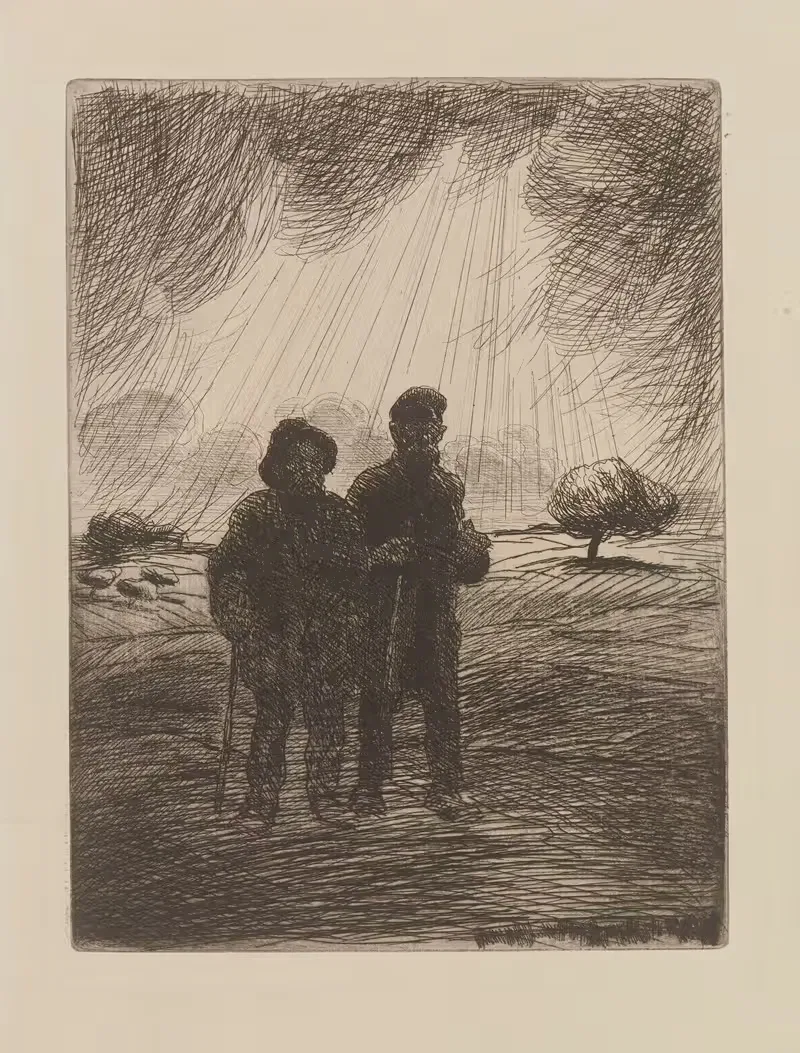 Бродяги by Теофиль Александр Стенлен, 1913 — digital art print download