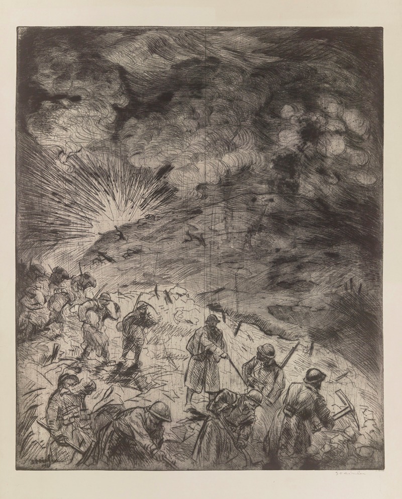 Организация by Теофиль Александр Стенлен, 1917 — digital art print download