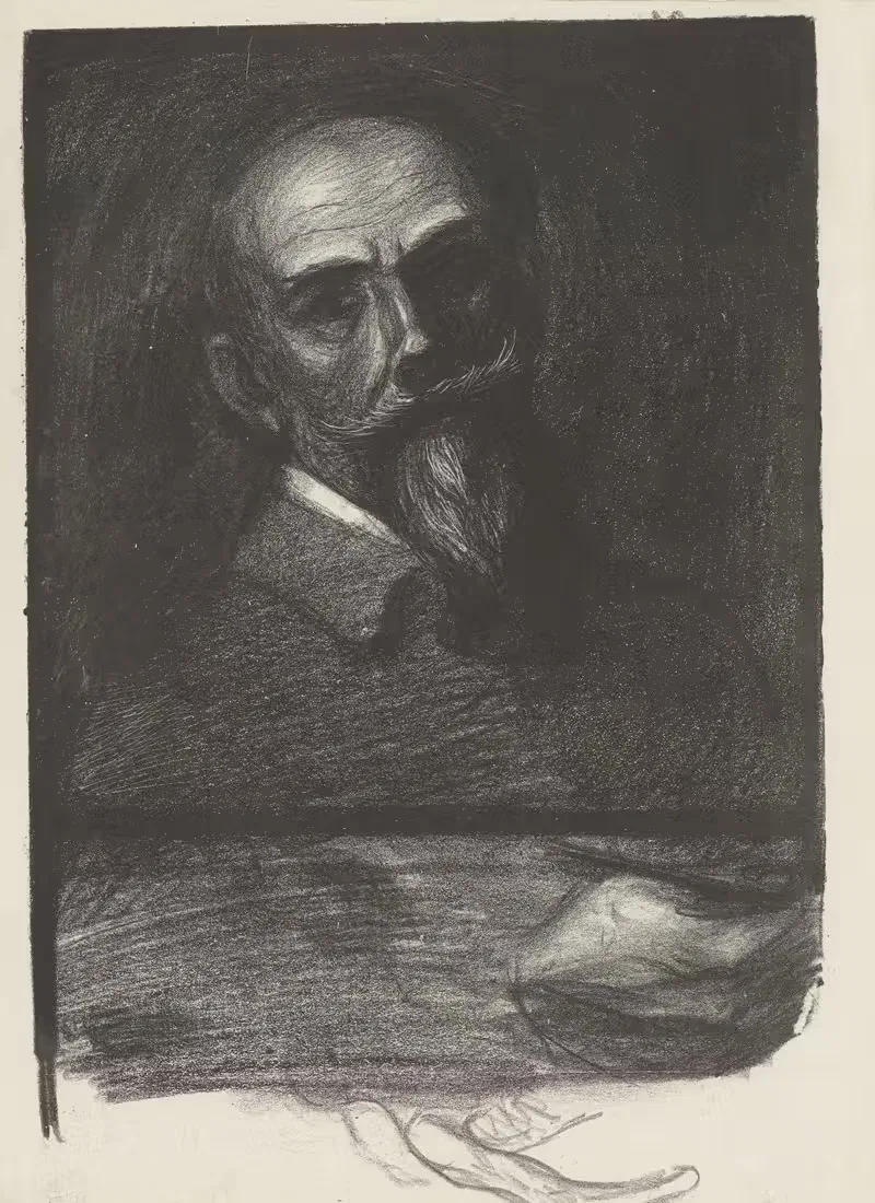 Штайнлен в фас by Теофиль Александр Стенлен, 1905 — digital art print download