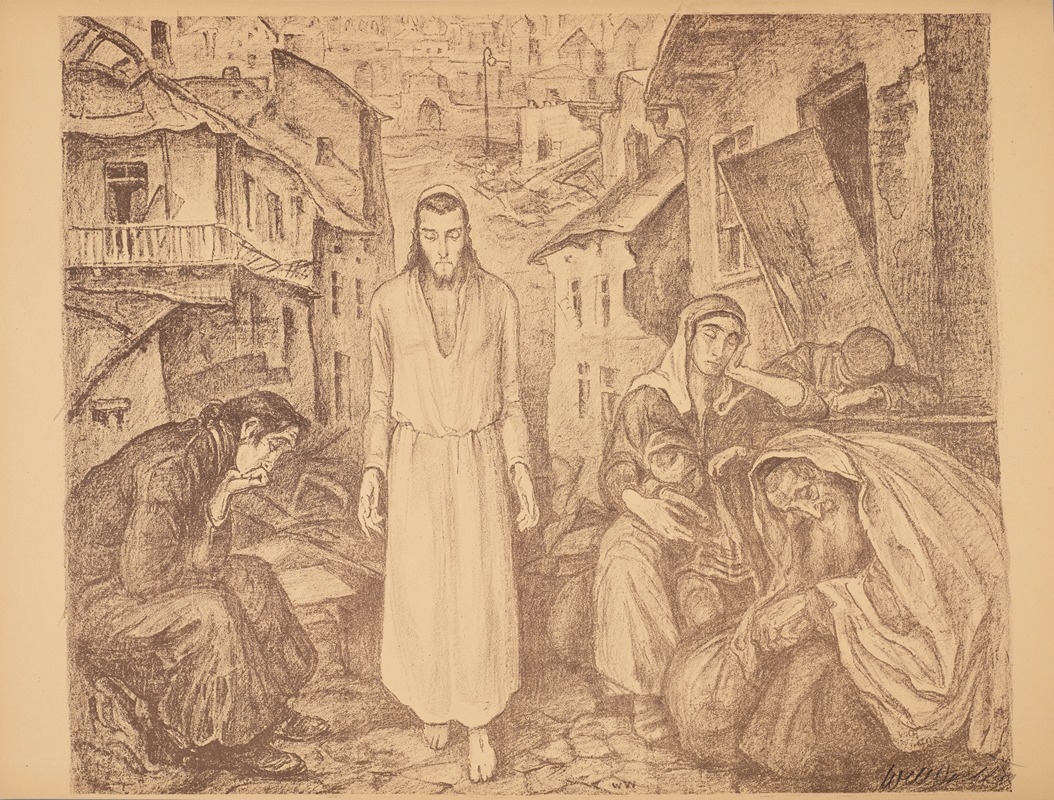 Christ by Вильгельм Вахтель, 1936 — digital art print download
