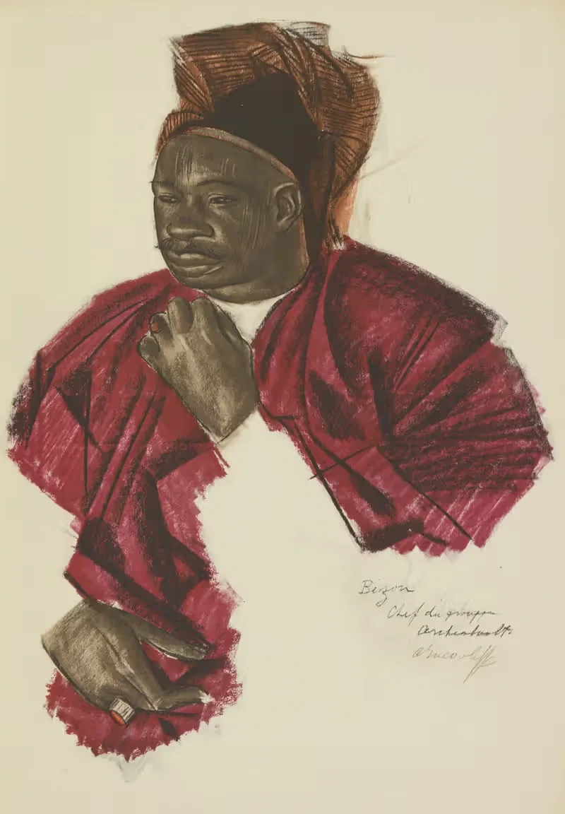 Bezou, chef de Groupe (Fort Archambault) — Alexandre Jacovleff