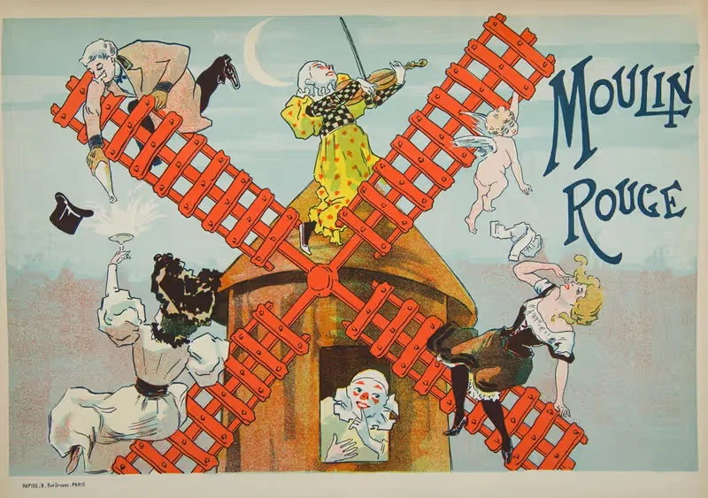 Moulin Rouge by Anonymous, 1897 — digital art print download