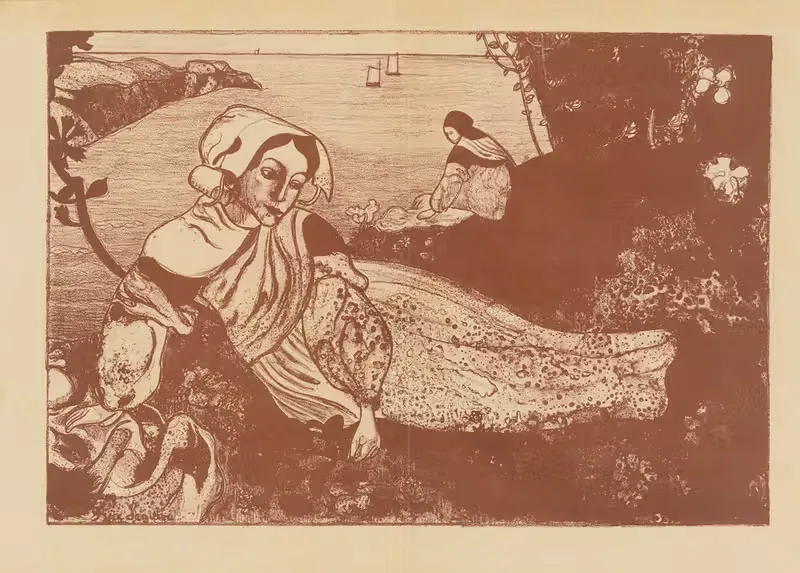 La Primavera – Femme couchée — Armand Seguin
