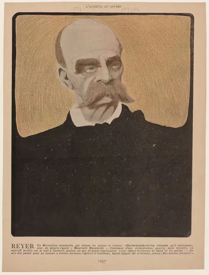 Эрнест Рейер by Арун Аль-Расид, 1902 — digital art print download