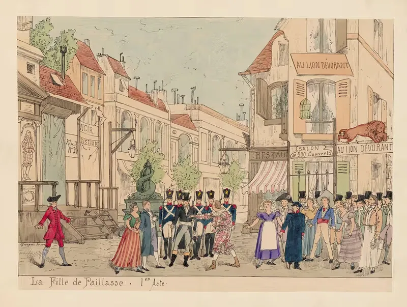 La fille de Paillasse. Ier Acte — Georges Sauvage