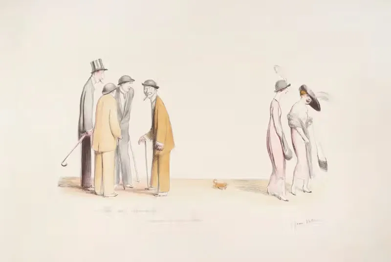 Они очаровательны by Жан Вебер, 1909 — digital art print download
